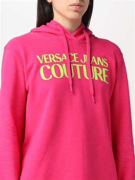 versace jeans couture sweatshirt pink|Versace Jeans Couture official site.